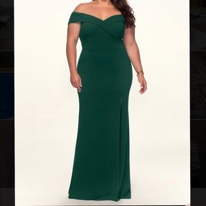 Azazie bridesmaid/wedding guest dress in BLACK